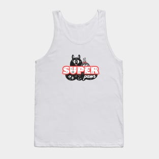 Super Paws - white Tank Top